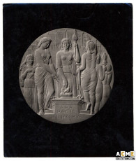 Plâtre, médaille de La France Européenne, Bazor