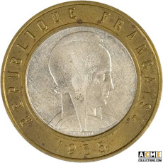 Essai 25 Francs 1935 uniface bimétallique N°8, Lucien Bazor