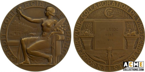 Médaille Crédit Commercial de France, Lucien Bazor