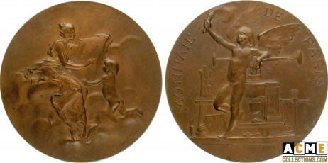 Daniel Dupuis. Médaille de la Monnaie de Paris, 1900.