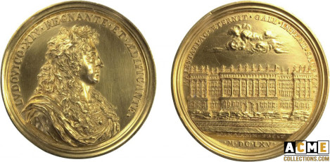 Louis XIV. Médaille de Jean Varin