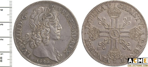 Louis XIII. Essai du 10 Louis d'Argent