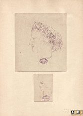 Ésquisse pour le concours 5 francs 1848. J.J. Barre.