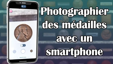 Photographier des médailles avec un smartphone